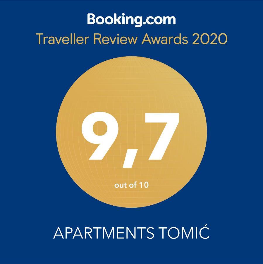 Apartments Tomic Бечичи Экстерьер фото